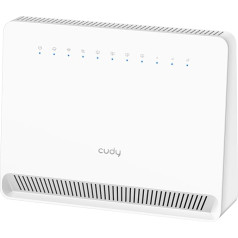 Cudy Unlocked 4G LTE Cat 6 Gigabit Modem Router with SIM Card Slot, 2 CA, AC1200 WiFi, SMA, OpenVPN, Wireguard, IPsec, VPN, LT700E