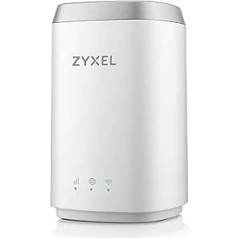 Zyxel AC1200 4G LTE SIM Slot Unlocked Wi-Fi Dual Band Router, UK Plug [LTE4506-v2]