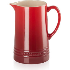 Le Creuset 91008015060099 Stoneware Juice Jug 1.5 L Diameter 12.5 cm Cherry Red