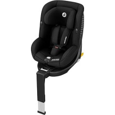 Maxi-Cosi Mica 360 S Comfort, Breathable Fabrics, Car Seat 360 Degree Rotation, 0-4 Years (40-105 cm), FlexiSpin Rotation, 5 Reclining Positions, G-CELL Protection, Easy-in Belt Hooks, Authentic Black