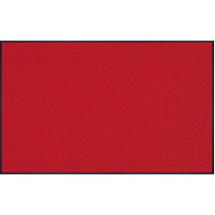 wash+dry Door Mat Red 75 x 120 cm red