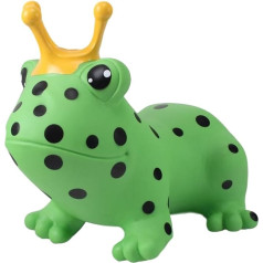 GERARDO'S Toys Jumpy Bouncy Animal Green Frog - Bouncy Animals from 1 Year and from 2 Years - Inflatable Animals Toy Outdoor or Indoor for Toddlers from 12 Months