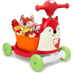 Skip Hop Zoo 3-in-1 Ride-On Toy - Fox, Multi-Colour, Large