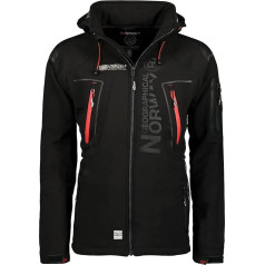 Geographical Norway Techno Men's Distribrands - Men's Softshell Jacket - Outdoor Transition Jacket Windproof Winter Jacket - Ideal Outdoor Activities