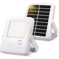 intelamp Solar Lights Outdoor Portable Bright Solar Light for Camping, Emergency Light, 3 Lighting Modes, Waterproof for Camping, Garden, Fishing, Emergency (2)