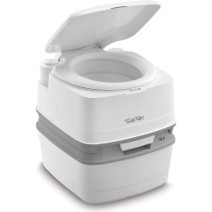 Thetford 92814 Porta Potti 165 portable toilet Qube, white-gray 414 x 383 x 427 mm