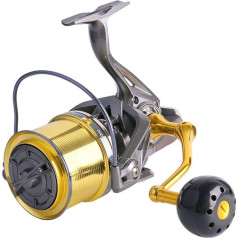 Robuste widerstandsfähige Angelrolle mit 6+1BB Edelstahl-Kugellagern für alle Wasserarten (SH12000)