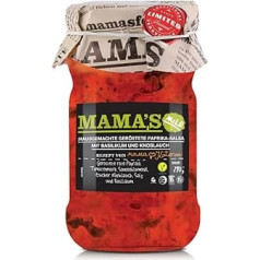 Mama's Food Salsa Mild 290g - Roasted Pepper Salsa with Basil and Garlic