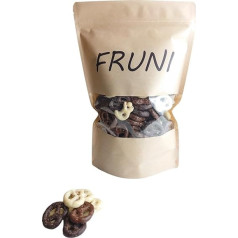 FRUNI Chocolate Pretzel Mix | Pretzels Coated with Milk and Dark and White Chocolate (1000 g)