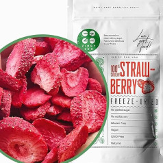 Freeze Dried Strawberries | Freeze Dried Fruits Freeze Dried Fruit Without Sugar Dried Fruit Dried Strawberries Freeze Dried Fruit Freeze Dried Fruit (90 g)