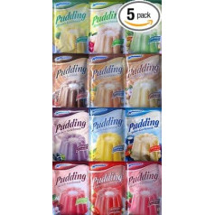 Komet Pudding Powder (5 x 40g) (Surprise Set)