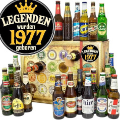 Legenden wurden 1977 geboren - Bier Adventskalender 2024 2025 - mit Bieren aus aller Welt