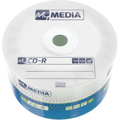 Cd-r datu nesējs 700mb wrap (50 vārpstu)