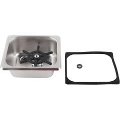 Steaming Jug Rinser Automatic Stainless Steel Cup Washer Cleaner Glass Rinse for Hotel Bar Coffee Milk Tea Cup