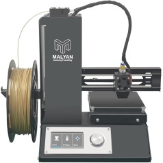 MALYAN M200 Mini 3D Printer - Out of The Box 3D Printer for Children and Beginners, Free Sample PLA Filament, Print Size 120 x 120 x 120 mm