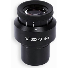 Mikroskop-Zubehör, Mikroskop-Okular - 30 x Weitfeld, 30 mm, Montagegröße, hoher Augenpunkt, Zoomokular für Stereo-Mikroskop, 1 Stück, Haltbarkeit und zuverlässige Leistung