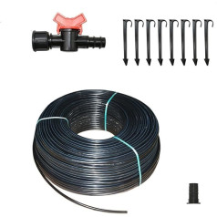 MSEURO 16mm 20mm PE Pipe Greenhouse Irrigation Pipe 5/8