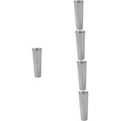 iplusmile Stainless Steel Filter Cartridge, Fruit Infusion, Mesh Coffee Filter, Cold Brew Filter, Loose Tea Eggs, Teapot Strainers for Preserving Jars, Tea Infuser, Tea Strainer, Stainless Steel 304