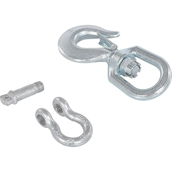 Vestil HOOK-S-4 Steel Lifting Hook with Clevis 4lb Load Capacity
