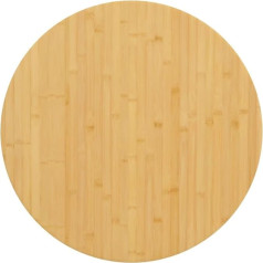 vidaXL Table Top, Replacement Table Top for Coffee Table, Side Table, Bar Table, Dining Table Top with Painted Surface, Bamboo Table Top, Bamboo Table Top