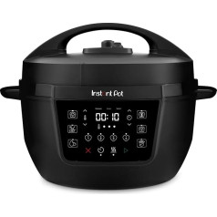 Instant Pot Multicooker XL 7.1L 7-in-1 Smart Cooker - Pressure Cooker, Slow Cooker, Rice Cooker, Saute Pan, Yoghurt Maker, Steamer and Food Warmer, Black