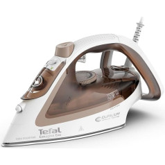 Tefal FV5780 Easygliss Eco Steam Iron | 2800 Watt | 240 g/min Steam Boost | 50 g/min Automatic Steam | Vertical Steam | Durilium AirGlide Soleplate | 88% Recyclable | Mode | Mocha/White