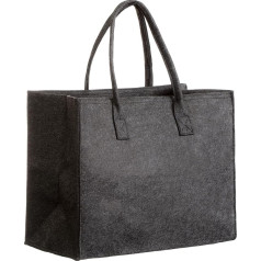 Brandsseller Felt Bag, Practical Shopping Bag, Shopping Bag, Leisure Bag, Storage Bag Made of Felt