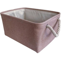 HOMSFOU 1pc fabric storage basket storage bins for clothes tabletop decor felt storage basket storage bins Basket Chest Organizer chest container Cosmetic Organizer Storage Case