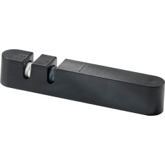 Zone Denmark Singles Knife Sharpener, 19 x 3 x 3.5 cm, Black
