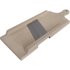 WooDeeDoo Wood Cutter Chopper Grater Peeler Slicer | 44 x 16 cm | Cabbage Fruits Vegetables | Natural Beech