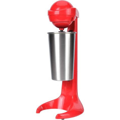 Double Head Milkshake Making and Drinking Mixer Electric Milkshake Machine Coffee Milk Mixer for Home Bar (EU Plug 220V)