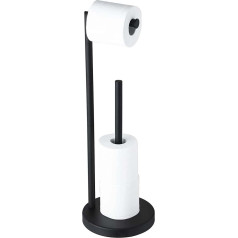 Freestanding Toilet Paper Holder, Toilet Paper Holder for Bathroom, Toilet Paper Storage, Floor Stand with Sturdy Heavy Base, Stainless Steel Toilet Roll Holder