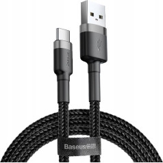 Halo pīts kabelis USB-A - USB-C 2A 3 m - melns