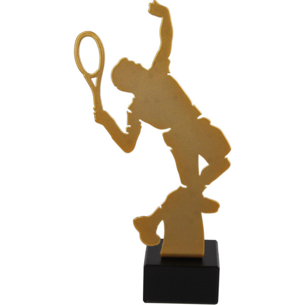Tenisa statuete ML-TEN2 / 21 cm / zelts