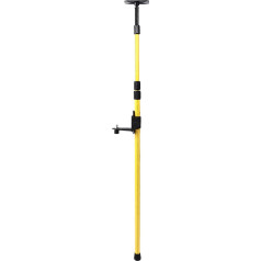 Telescopic Pole, High Load Capacity, Standard Thread, Telescopic Mounting Pole, Easy to Attach, 112-280 cm, Adjustable for and Line Laser