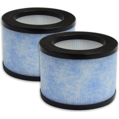 PUREBURG Replacement Filter Compatible with OMISOON JH01, CONOPU OJH001 Air Purifier JH01-LX, JH01, DH-JH01, 2-Pack H13 HEPA