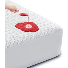 Cozymaker Mattress Protector 100% Waterproof Cooling Bamboo Mattress Cover 8