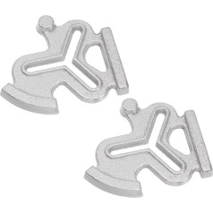 sourcing map 2 x Magnetic Seam Guide Gauge KG8 for Most Sewing Machine Foot Parts Accessories