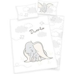 Disney Dumbo Baby Bed Linen 100 x 135 cm 100% Cotton