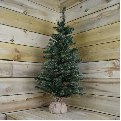 Mini Christmas Tree 90cm in Jute Bag