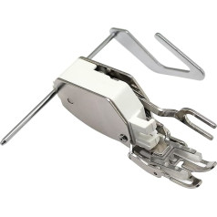 Fqtanju 1 Even Feed Walking Foot with Guide Bar for Husqvarna Viking Group 5, 6, 7 D E and Viking 215 400 605 Designer I, II