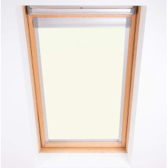 Bloc Skylight roller blind 102 for Velux roof window, block-out, black