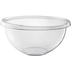 Guzzini Happy Hour 35 cm Salad Bowl, Clear