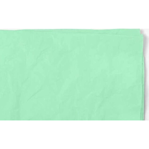 InsideMyNest Mint Green Tissue Paper Sheets 75cm x 50cm - Pack of 100