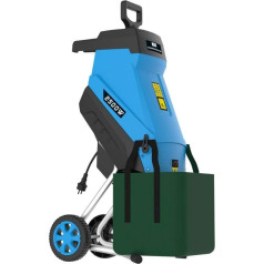 Güde GH 2501 Garden Shredder (low-maintenance, self-retracting, 45 litre collection bag, transport wheels, 2500 W engine power), 94372