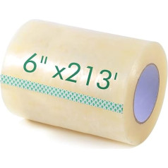 Greenhouse Repair Tape 6mm Thick Greenhouse Plastic Tape Clear UV Resistant Greenhouse Film Masking Film Tape (15.2m x 6.5m)