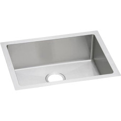 Elkay Crosstown EFRU2115T Stainless Steel Basin with Undermount Sink 24 x 18 x 8 cm Grey