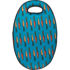 Thistlewood Memory Foam Garden Kneeler - Carrot