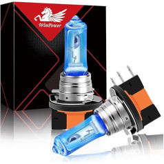 WinPower H15 12V 15/55W Halogen Bulb Parking Light Daytime Running Light High Beam Light Bulb Car Lamp Pack of 2