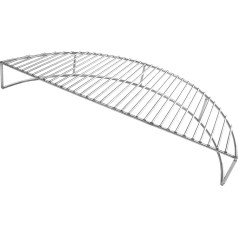 HeRo24 Stainless Steel Warming Rack Half Round 52.3 cm Kettle Barbecue 57 60 70 cm